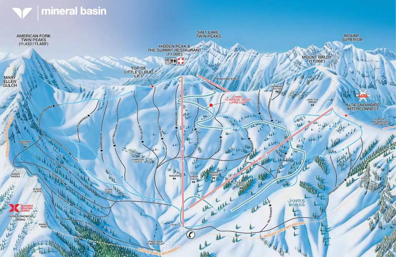 Ski-In Ski-Out - The Cliff @ Snowbird Sandy Luaran gambar